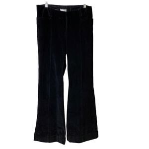 Banana Republic Black Corduroy Flare Leg Pants